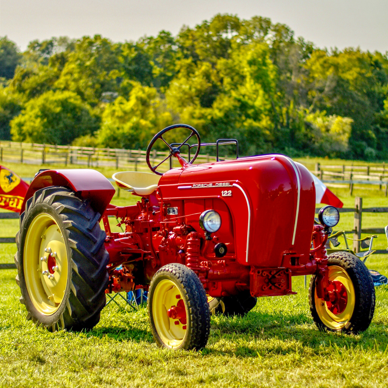 Yes, a Porsche tractor!